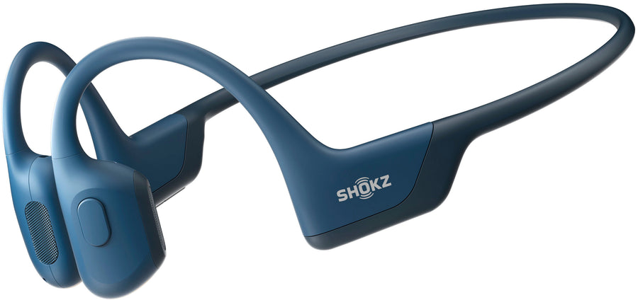 Shokz - OpenRun Pro Premium Bone Conduction Open-Ear Sport Headphones - Steel Blue_0