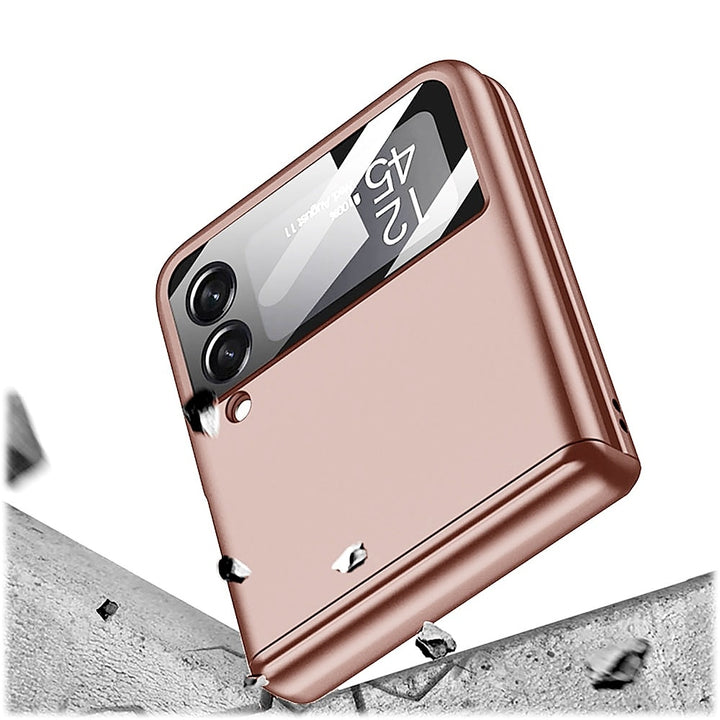 SaharaCase - Full Body Case for Samsung Galaxy Z Flip4 - Rose Gold_2