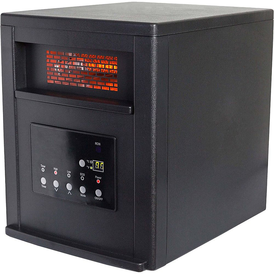Lifesmart - 6-Wrapped Element Infrared Heater - Black_0