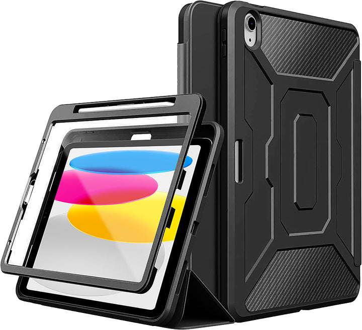 SaharaCase - Heavy Duty Folio Case for Apple 10.9-inch iPad (10th Generation) - Black_5