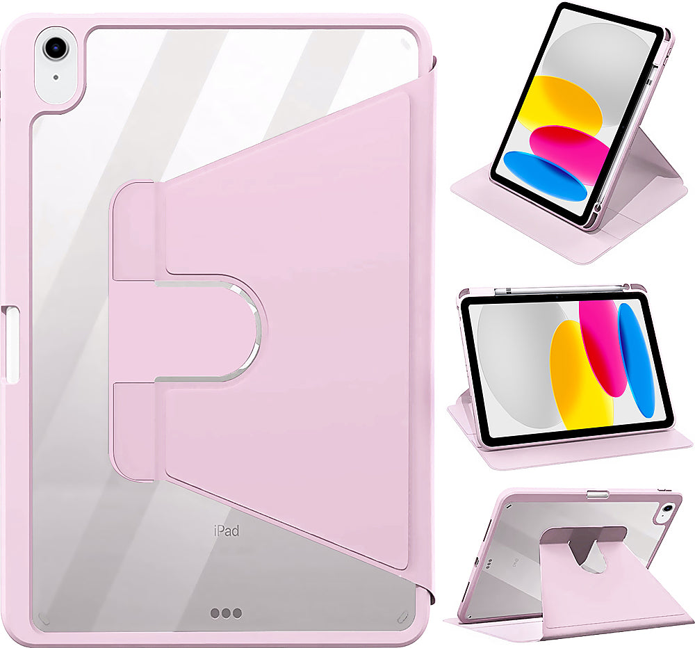 SaharaCase - Rotating Folio Case for Apple iPad (10th Generation 2022) - Pink_3