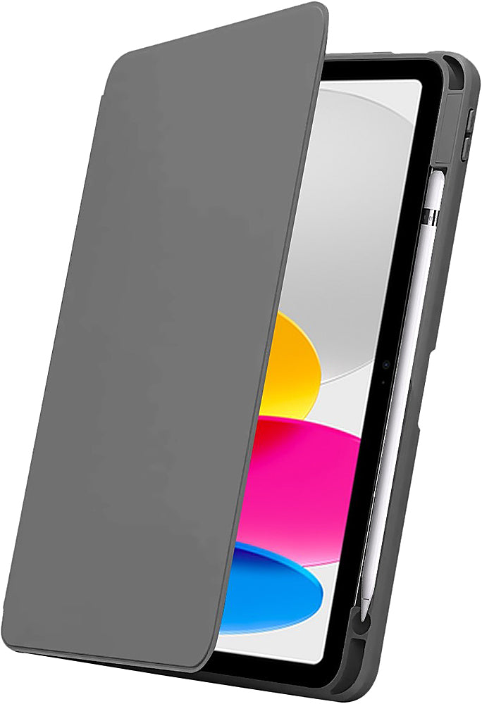 SaharaCase - Rotating Folio Case for Apple iPad (10th Generation) - Dark Gray_4