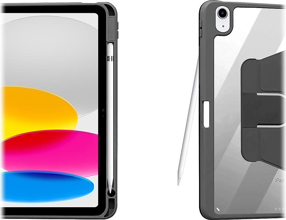 SaharaCase - Rotating Folio Case for Apple iPad (10th Generation) - Dark Gray_1