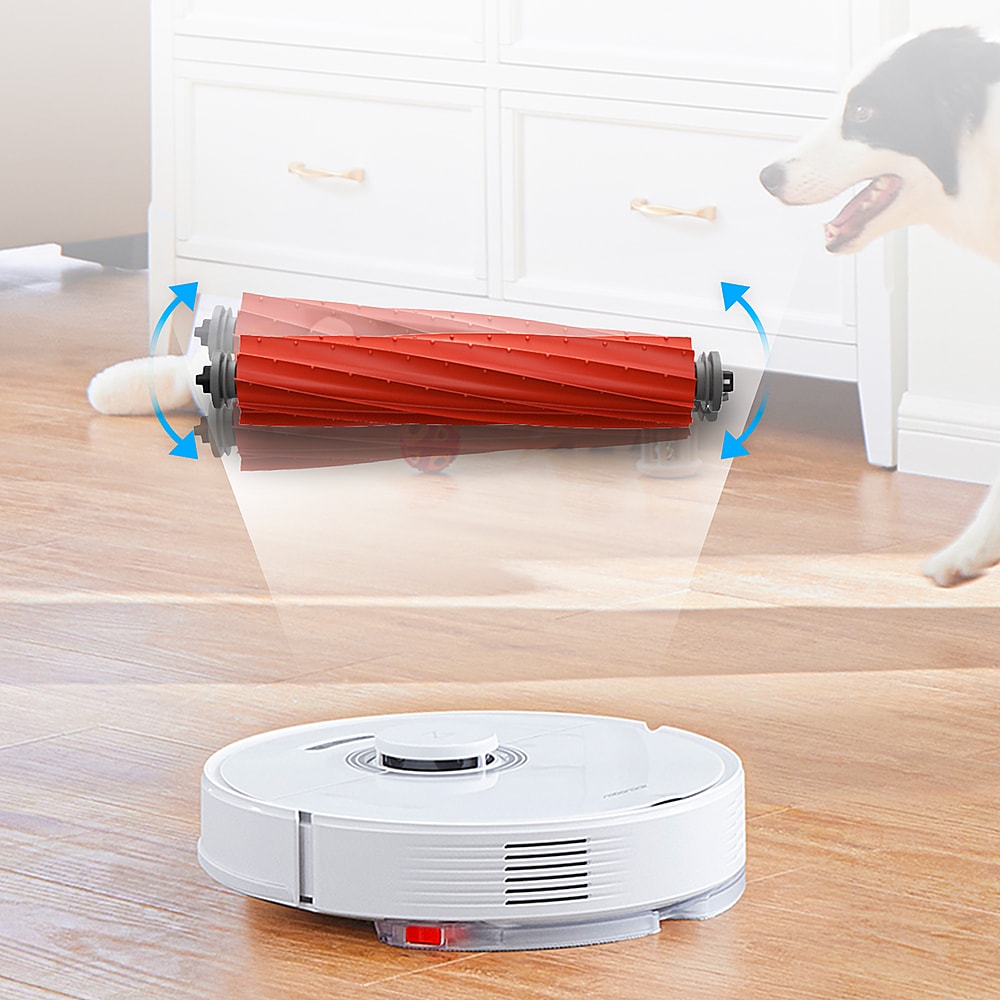 Roborock - Q7 Max+ Wi-Fi Connected Robot Vacuum and Mop with Auto-Empty Dock Pure, APP-Controlled Mopping - White_11
