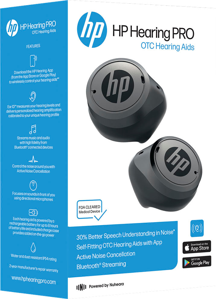 HP - Hearing PRO Self-Fitting OTC Hearing Aids - Grey_5