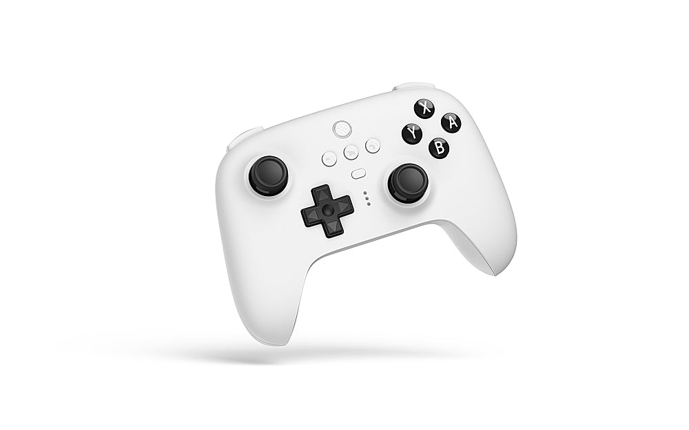 8BitDo - Ultimate Bluetooth Controller for Nintento Switch and Windows PCs with Dock - White_2