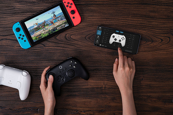 8BitDo - Ultimate Bluetooth Controller for Nintento Switch and Windows PCs with Dock - Black_14