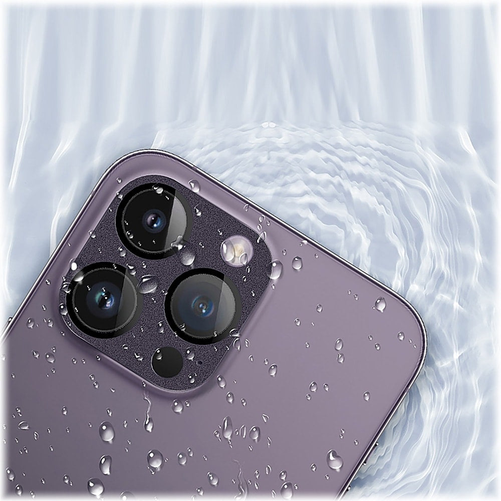 SaharaCase - ZeroDamage Camera Lens Protector for Apple iPhone 14 Pro and iPhone 14 Pro Max (2-Pack) - Purple_1