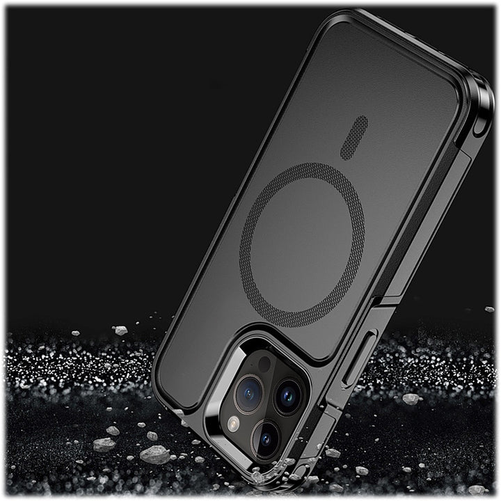 SaharaCase - Armor Series Hard Shell Case for Apple iPhone 14 Pro Max - Black_4