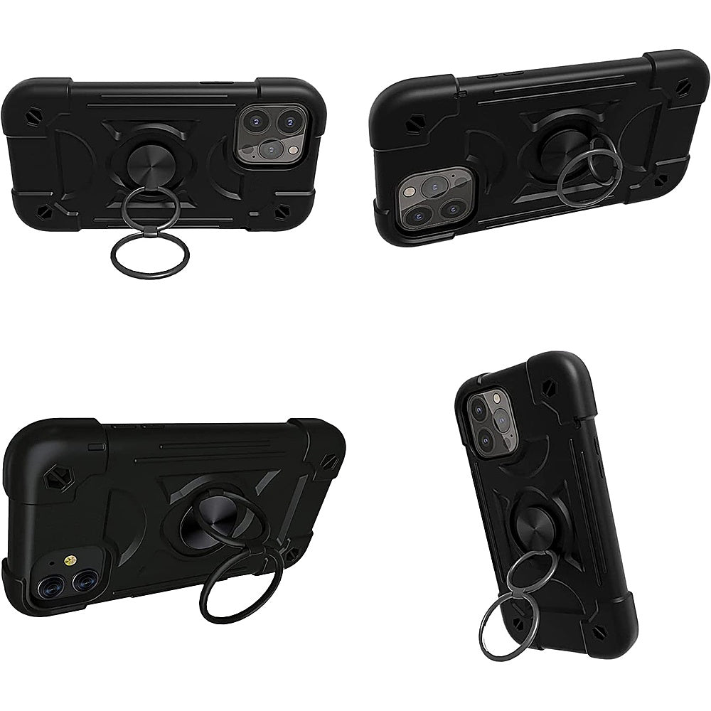 SaharaCase - DualShock Series Case for Apple iPhone 14 Pro Max - Black_4