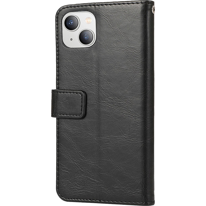 SaharaCase - Folio Wallet Case for Apple iPhone 14 - Black_5