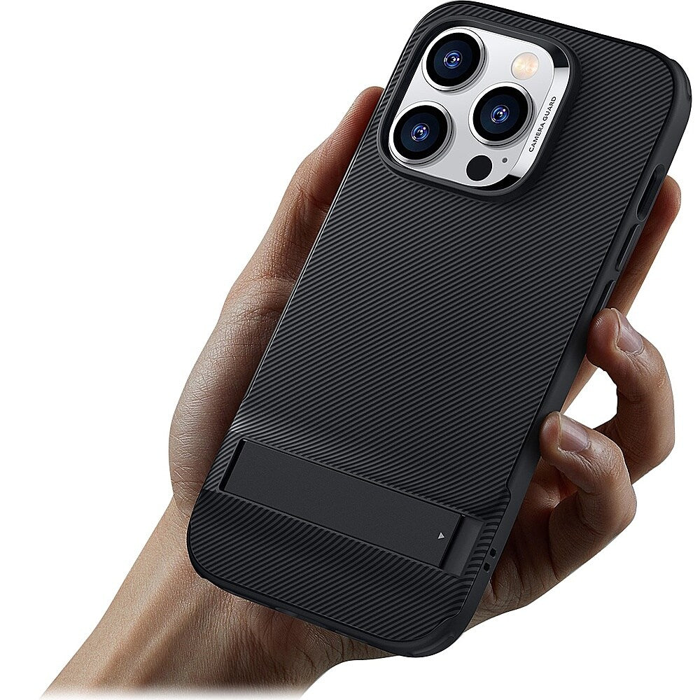 SaharaCase - AirShield Boost Kickstand Series Case for Apple iPhone 14 Pro - Black_3