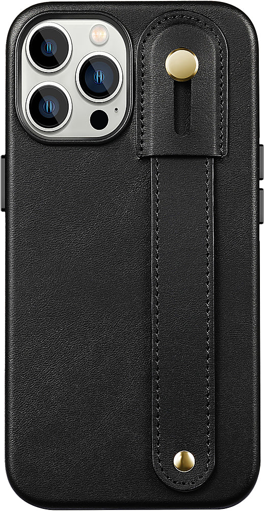 SaharaCase - FingerGrip Series Case for Apple iPhone 14 Pro Max - Black_0