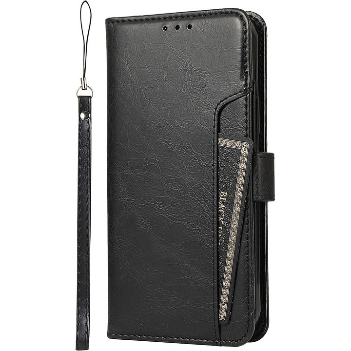 SaharaCase - Folio Wallet Case for Apple iPhone 14 Pro - Black_0