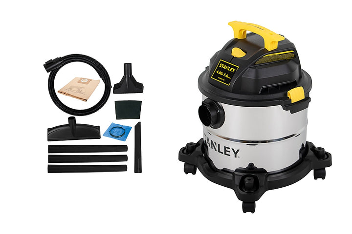 Stanley - 5 Gallon Wet/Dry Vacuum - metal_3