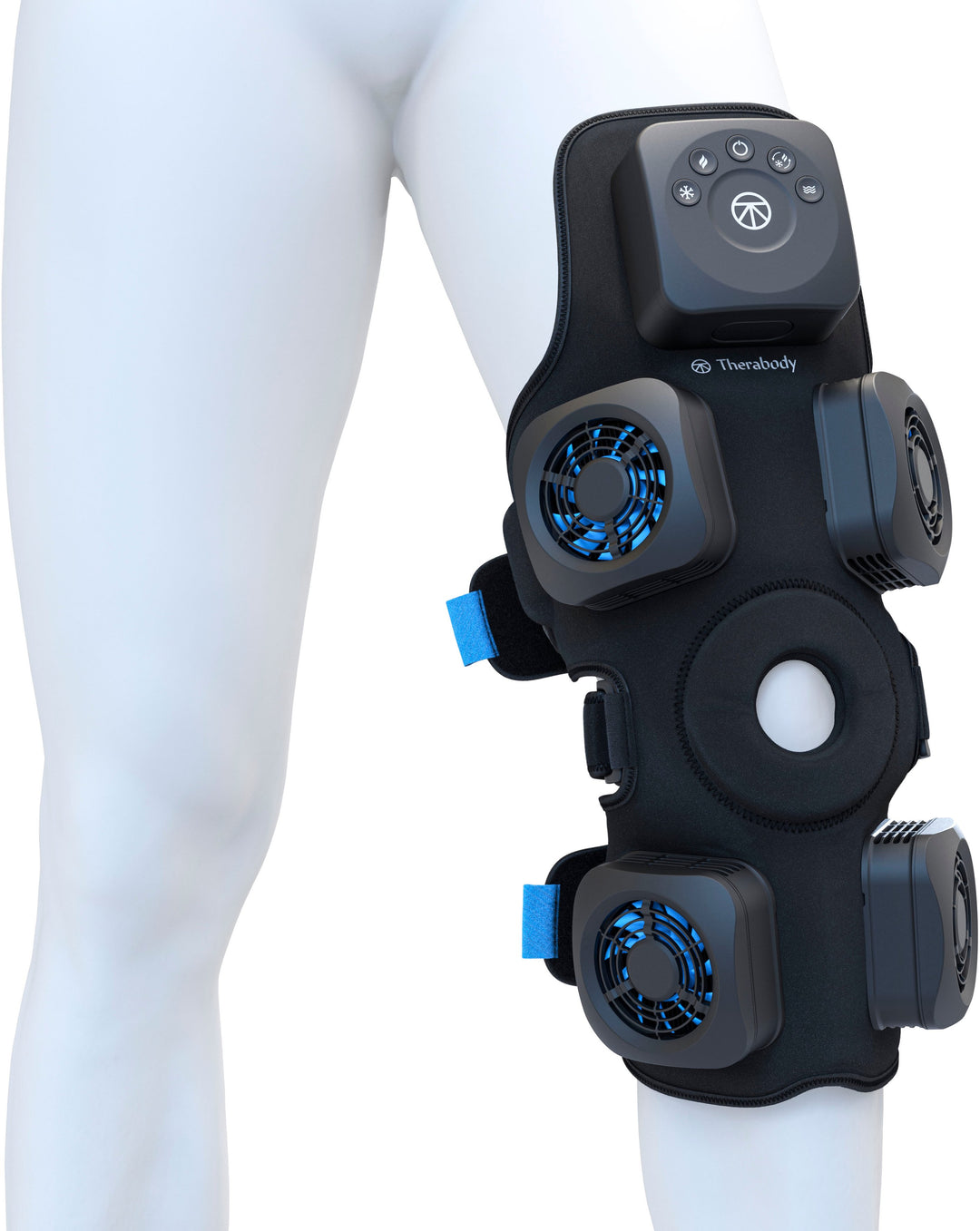 Therabody - RecoveryTherm Hot & Cold Wrap - Knee - Black_8