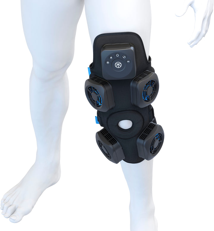 Therabody - RecoveryTherm Hot & Cold Wrap - Knee - Black_5