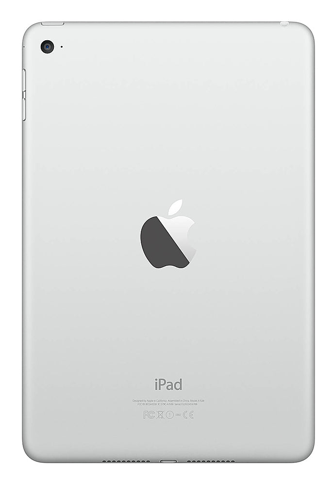 Apple - Pre-Owned 7.9-Inch iPad Mini (4th Generation) with Wi-Fi/Cellular LTE - 32GB - Silver_3