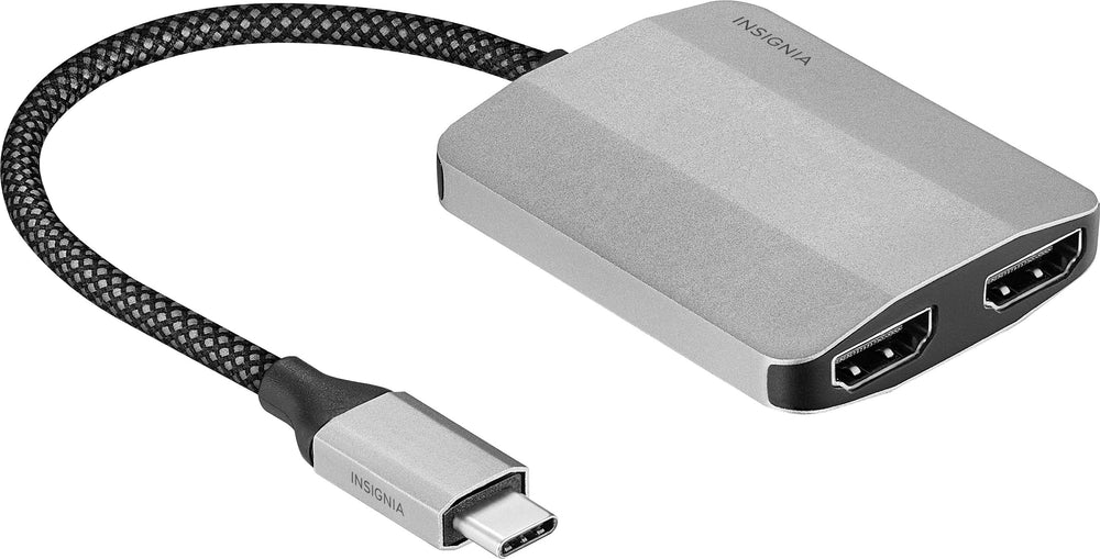 Insignia™ - USB-C to Dual 4K HDMI Adapter_1