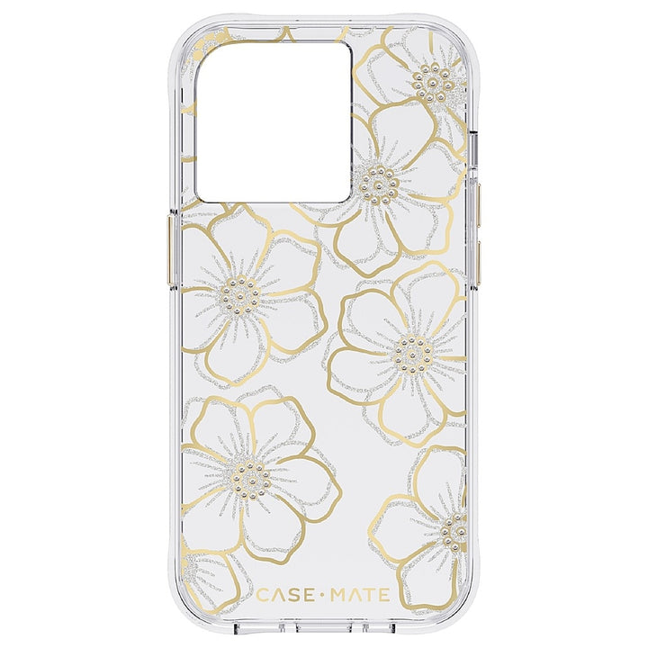 Case-Mate - Hardshell Case for iPhone 14 Pro - Floral Gems_0