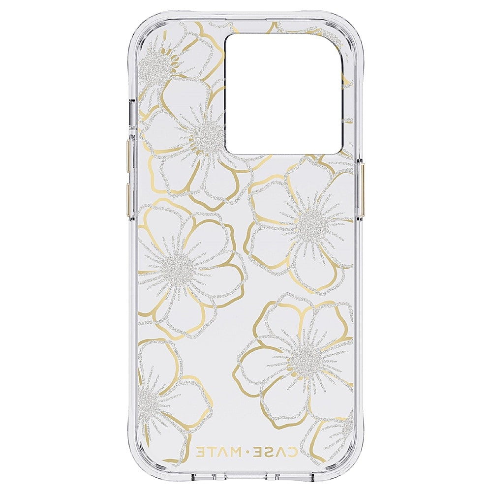 Case-Mate - Hardshell Case for iPhone 14 Pro - Floral Gems_2