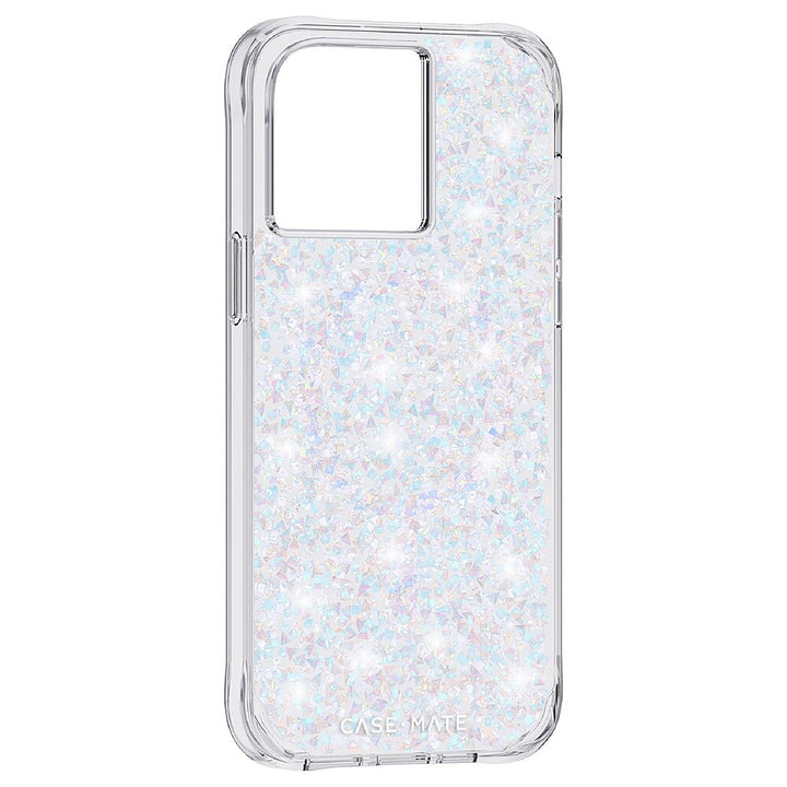 Case-Mate - Antimicrobial Hardshell Case with MagSafe for Apple iPhone 14 Pro Max - Twinkle Diamond_1