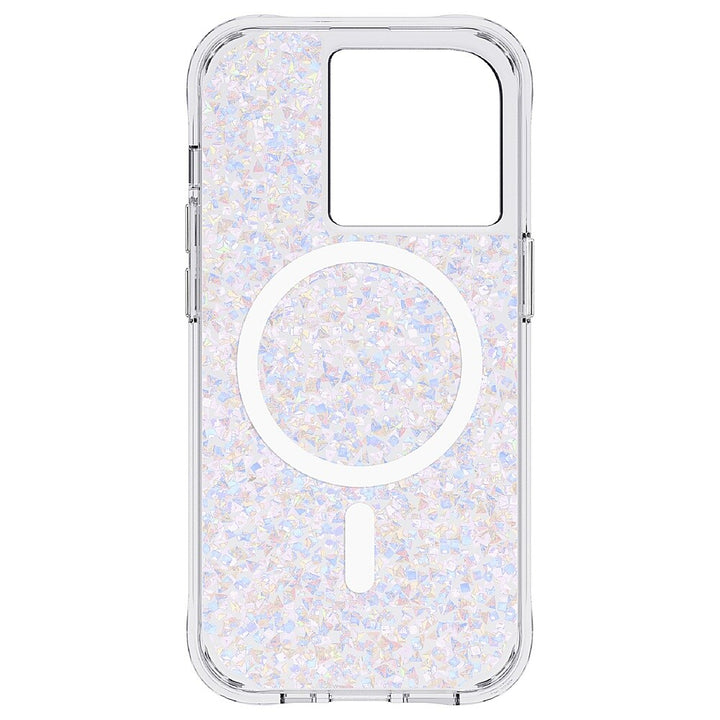 Case-Mate - Hardshell Case w/ MagSafe w/ Recycled w/ Antimicrobial for iPhone 14 Pro - Twinkle Diamond_3