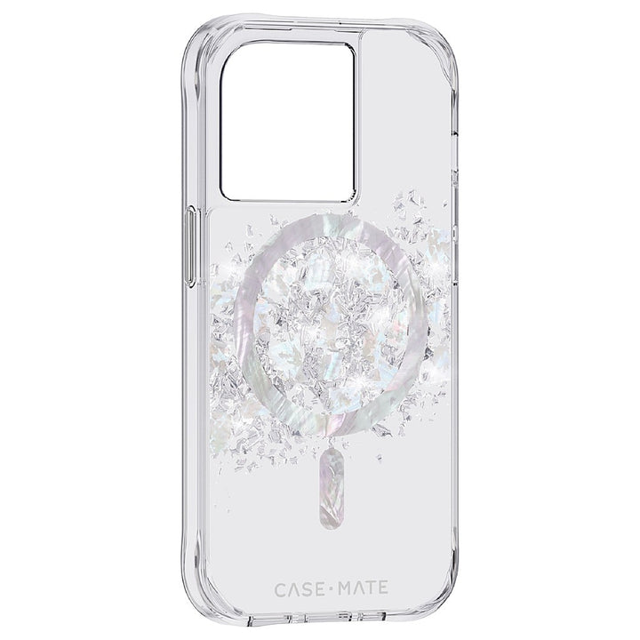 Case-Mate - Hardshell Case w/ MagSafe w/ Recycled w/ Antimicrobial for iPhone 14 Pro - Touch of Pearl_2