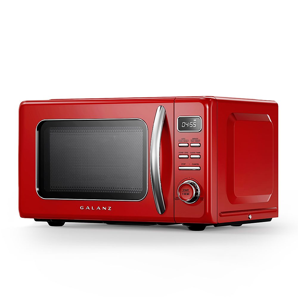 Galanz - 0.7 Cu. Ft Retro MicroWave - Red_1
