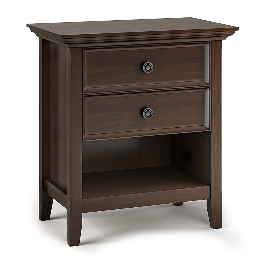 Simpli Home - Amherst Bedside Table - Natural Aged Brown_0