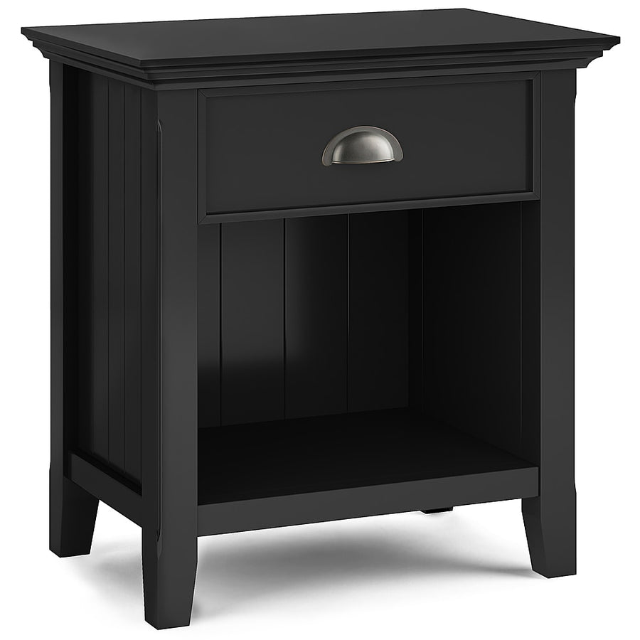 Simpli Home - Acadian Bedside Table - Black_0