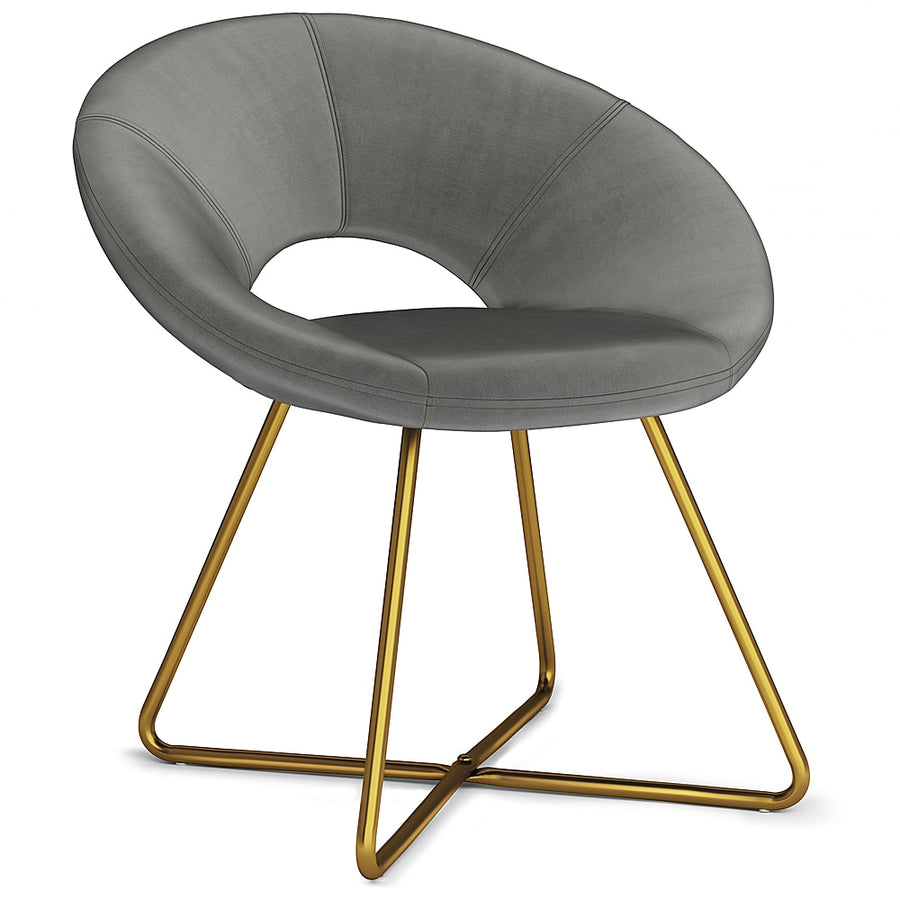 Simpli Home - Barrett Accent Chair - Grey_0