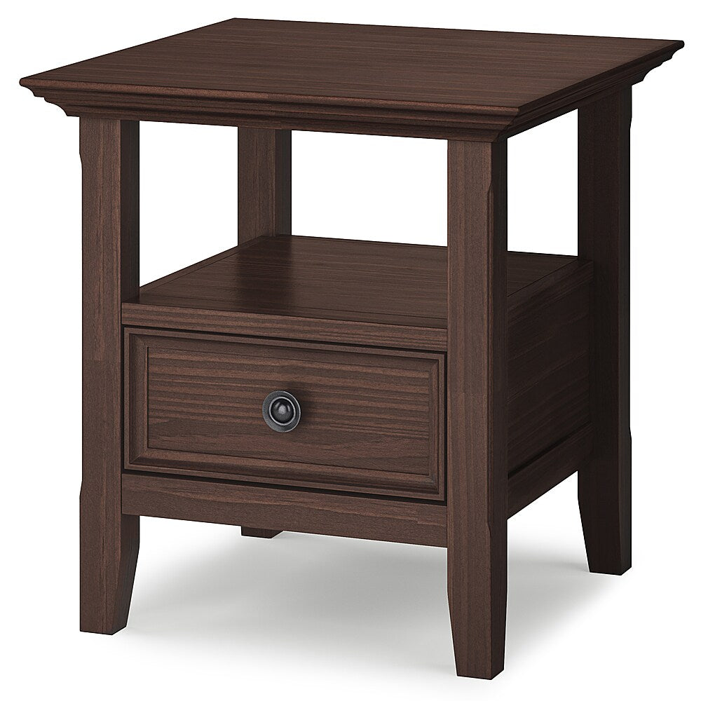 Simpli Home - Amherst End Table - Warm Walnut Brown_1