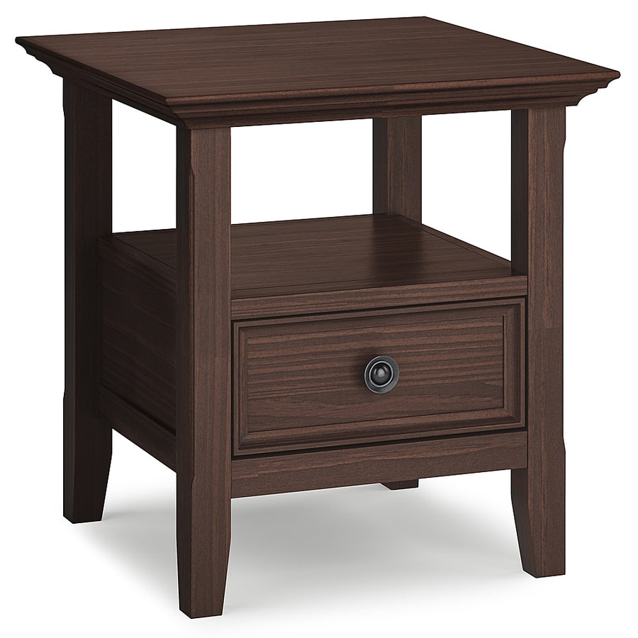 Simpli Home - Amherst End Table - Warm Walnut Brown_0