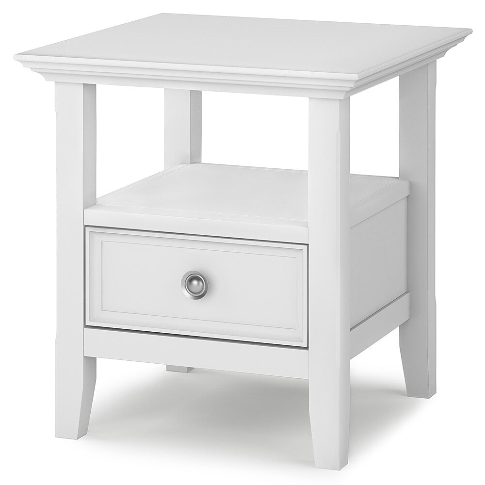 Simpli Home - Amherst End Table - White_1