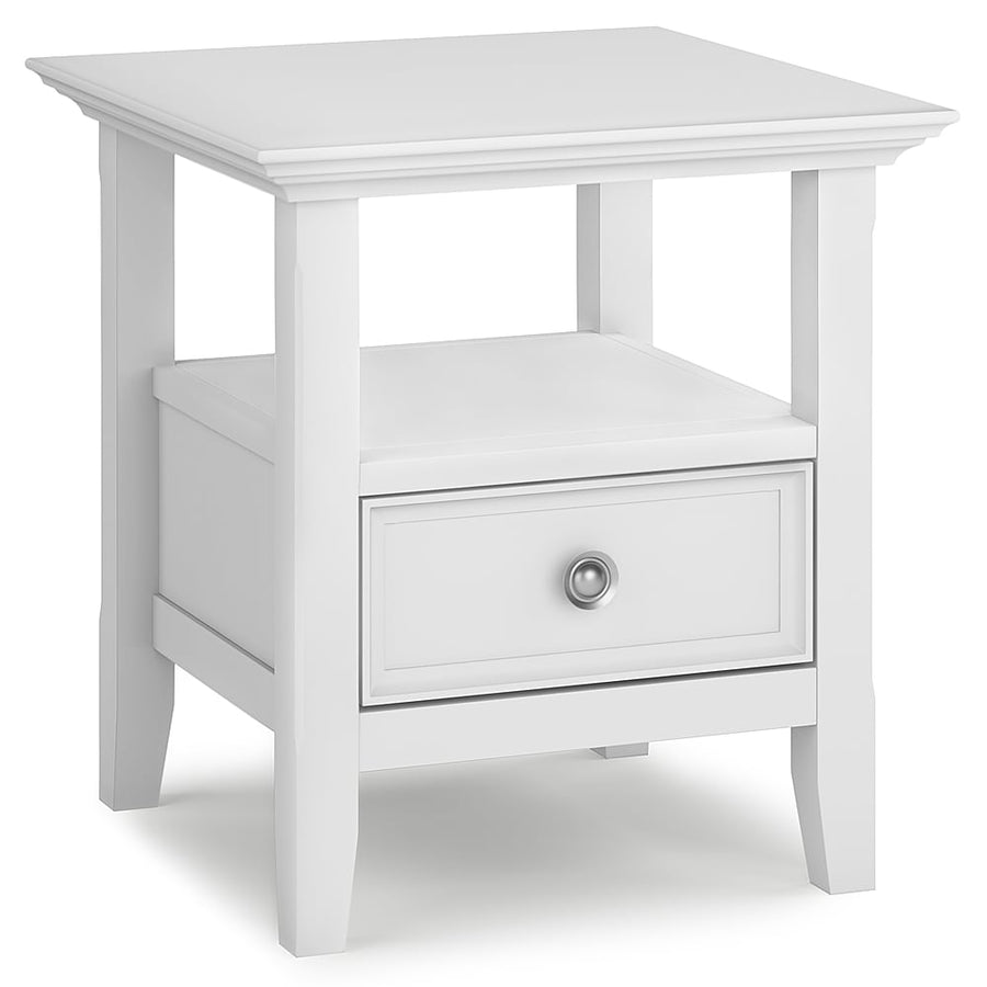 Simpli Home - Amherst End Table - White_0