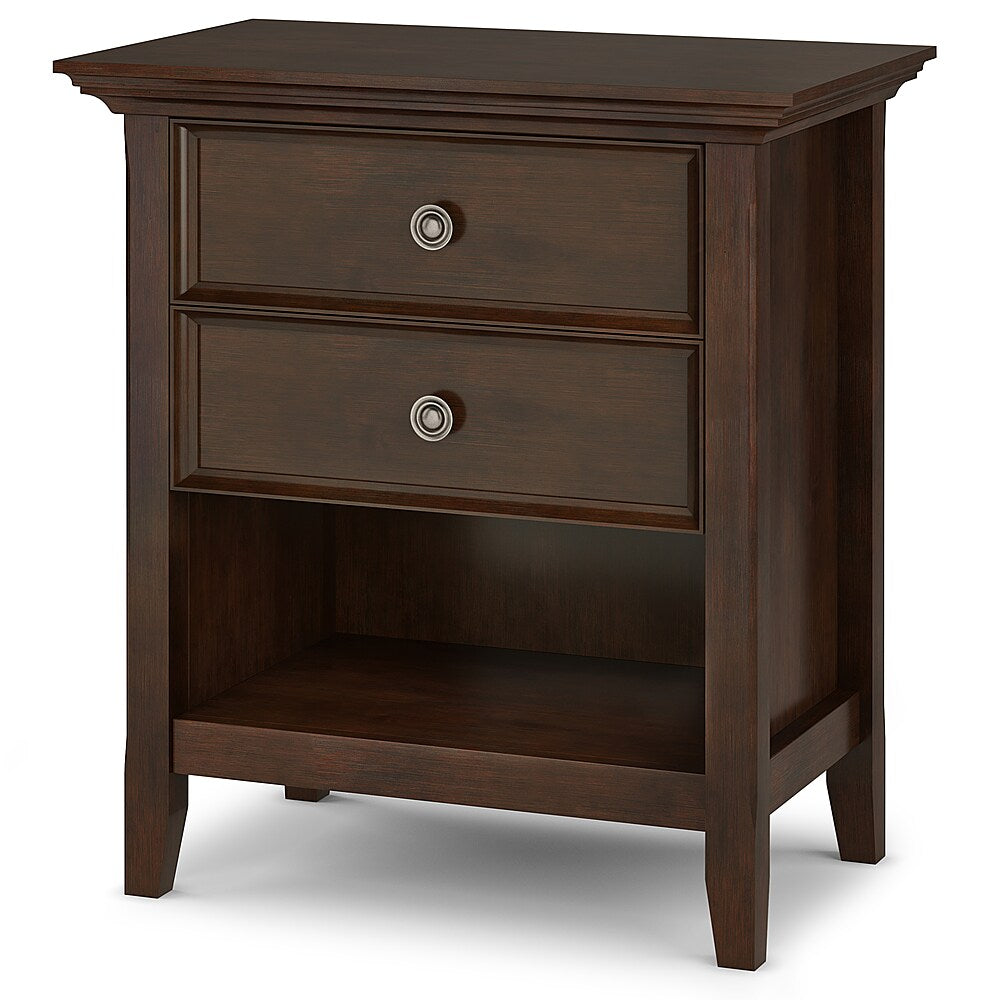 Simpli Home - Amherst Bedside Table - Russet Brown_1