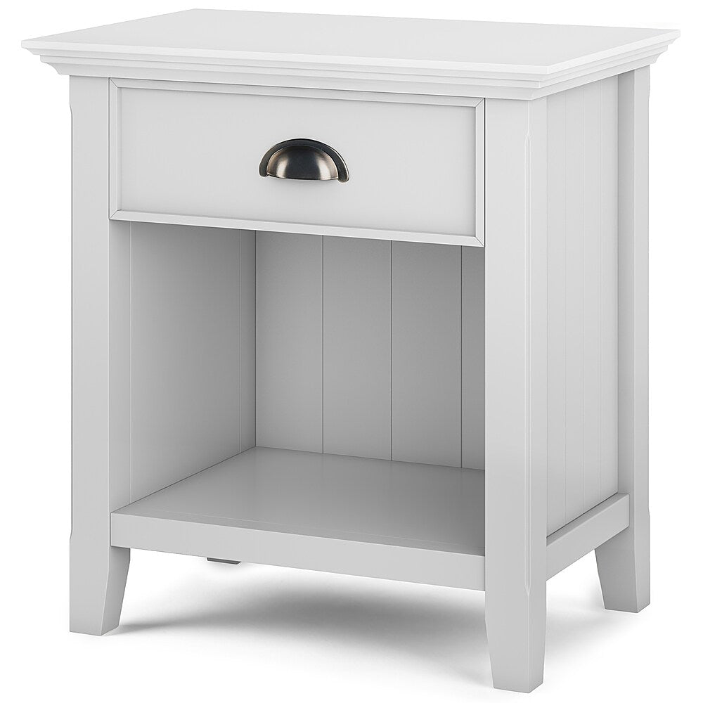Simpli Home - Acadian Bedside Table - White_1