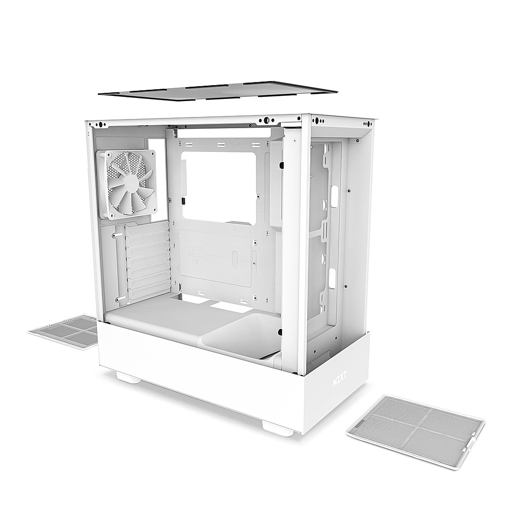 NZXT - H5 Flow ATX Mid-Tower Case - White_2