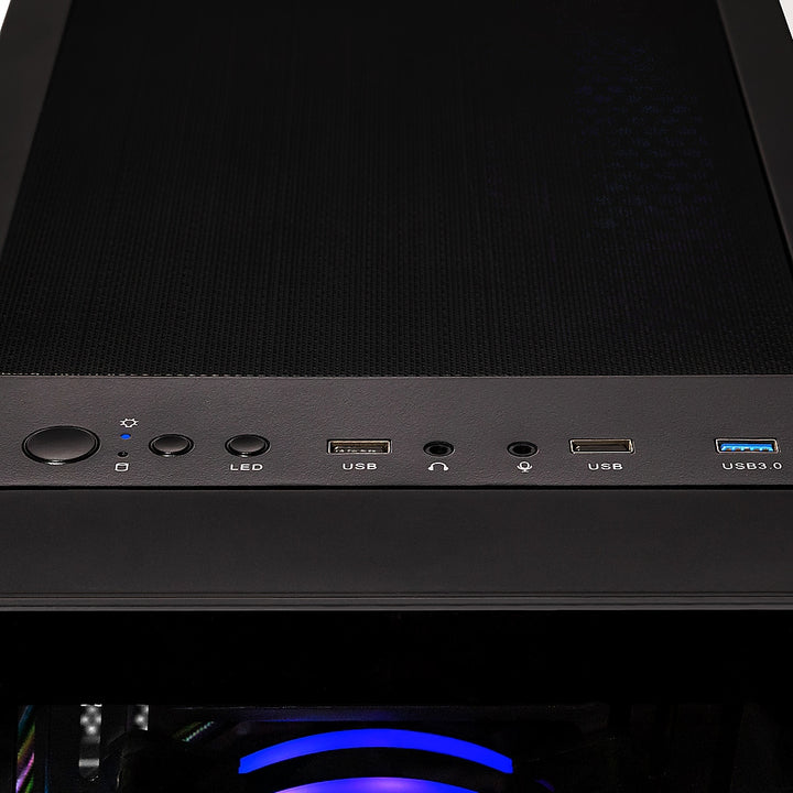 CLX - SET Gaming Desktop - AMD Ryzen 9 7900X - 32GB DDR5 4800 Memory - GeForce RTX 3080 - 500GB M.2 NVMe SSD + 4TB HDD - Black_3