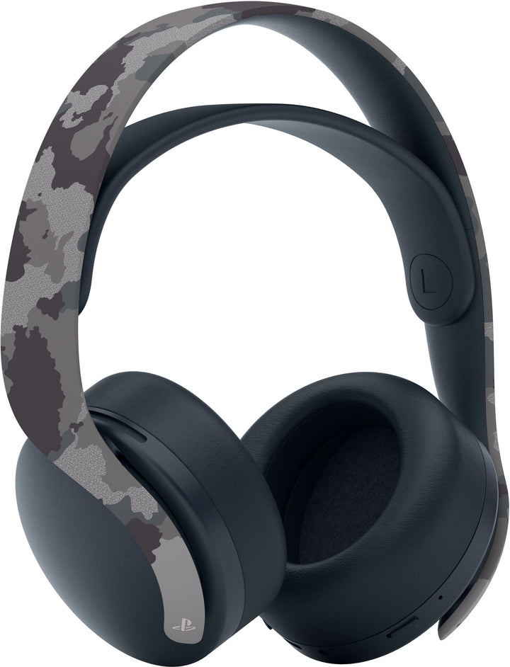 Sony - PULSE 3D Wireless Headset for PS5, PS4, and PC - Gray Camouflage_0