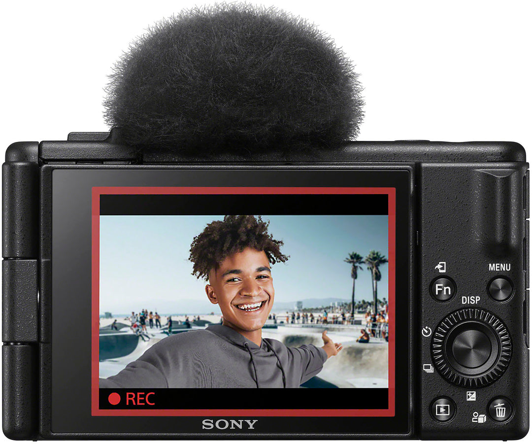 Sony - ZV-1F Vlog Camera for Content Creators and Vloggers - Black_3