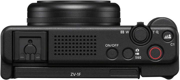 Sony - ZV-1F Vlog Camera for Content Creators and Vloggers - Black_6