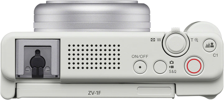 Sony - ZV-1F Vlog Camera for Content Creators and Vloggers - White_6