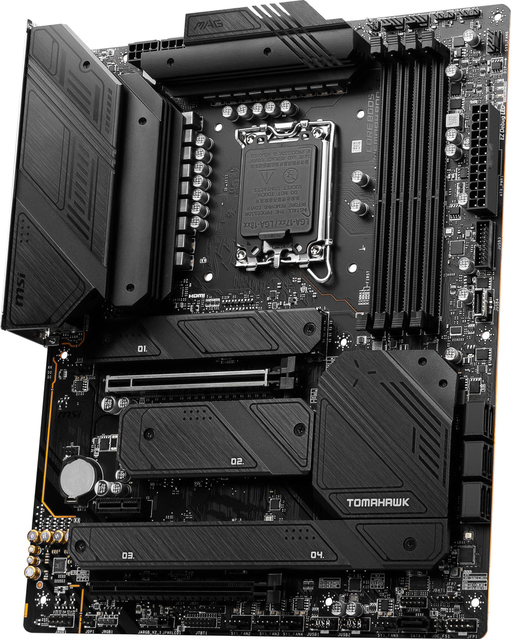 MSI - MAG Z790 TOMAHAWK WIFI DDR4 Socket 1700 USB 3.2 Intel Motherboard - Black_1