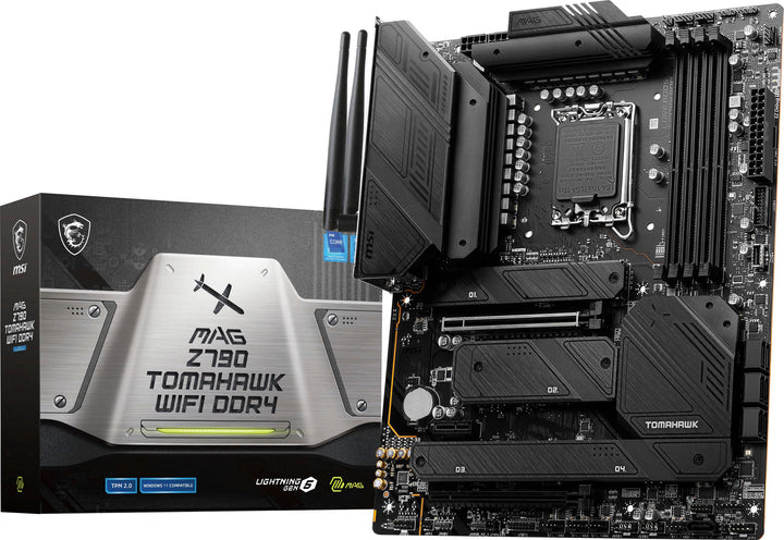 MSI - MAG Z790 TOMAHAWK WIFI DDR4 Socket 1700 USB 3.2 Intel Motherboard - Black_0