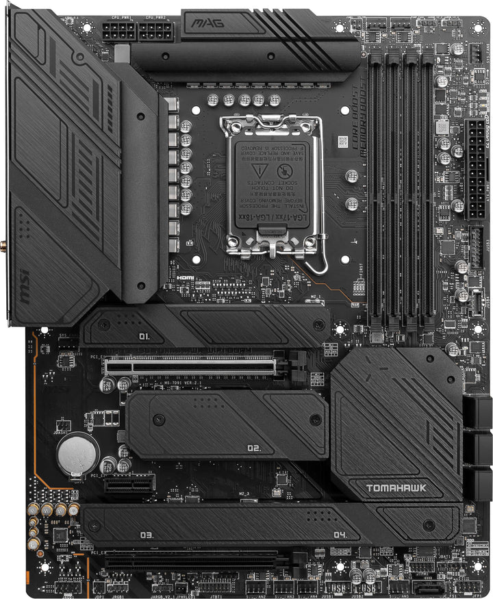 MSI - MAG Z790 TOMAHAWK WIFI DDR4 Socket 1700 USB 3.2 Intel Motherboard - Black_2