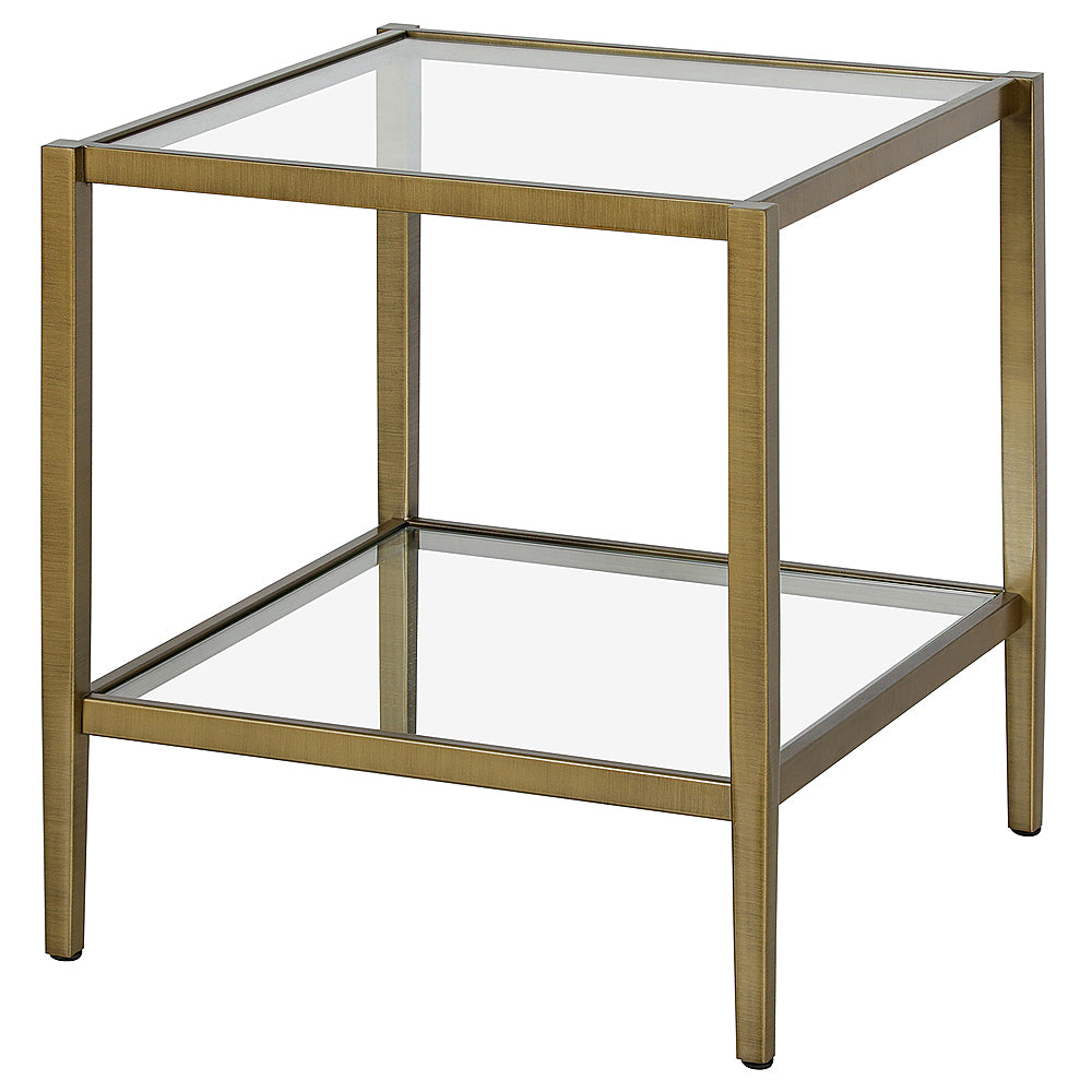 Camden&Wells - Hera Square Side Table - Antique Brass_1