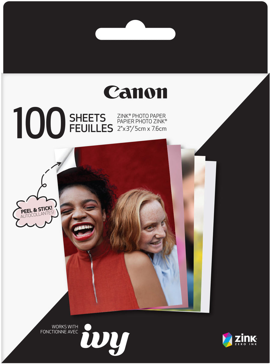 Canon - ZINK Glossy Photo 2" x 3" 100-Count Paper_0