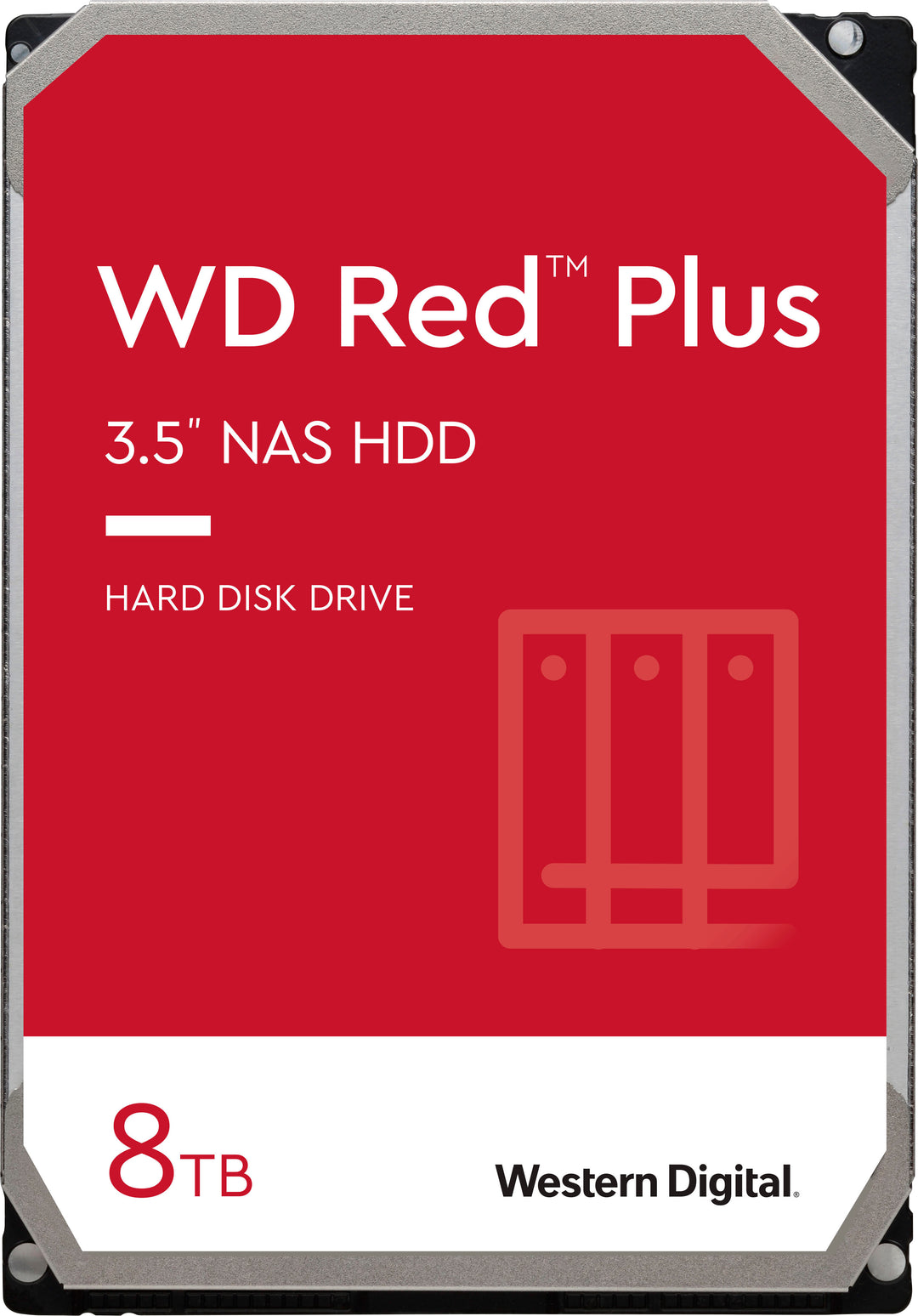 WD - Red Plus 8TB Internal SATA NAS Hard Drive for Desktops_0